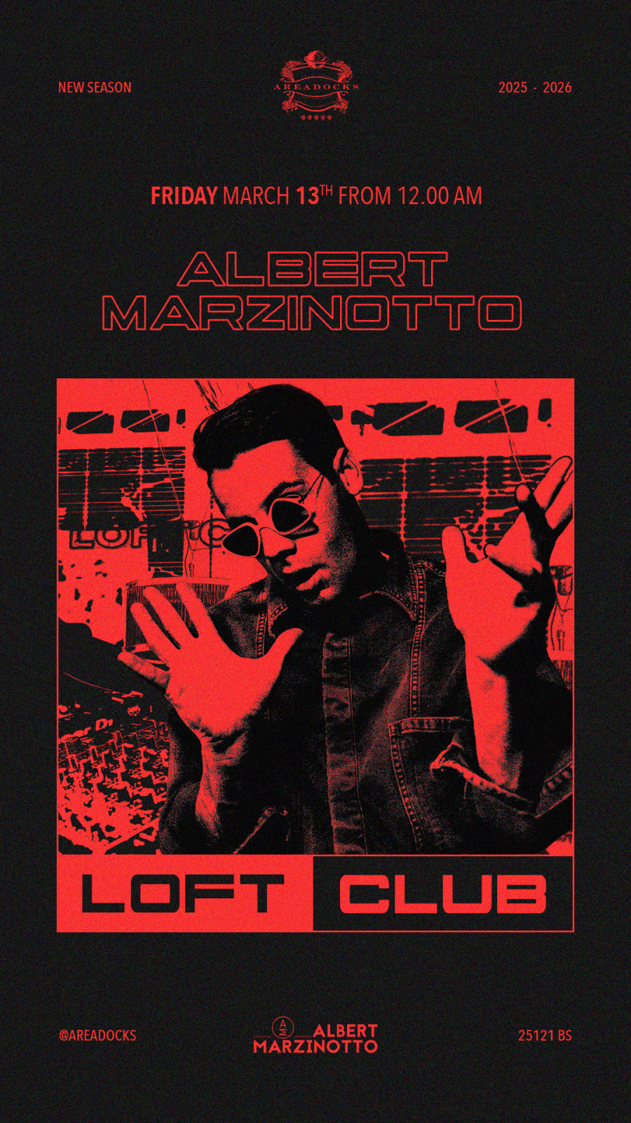 LOFT CLUB w/ ALBERT MARZINOTTO