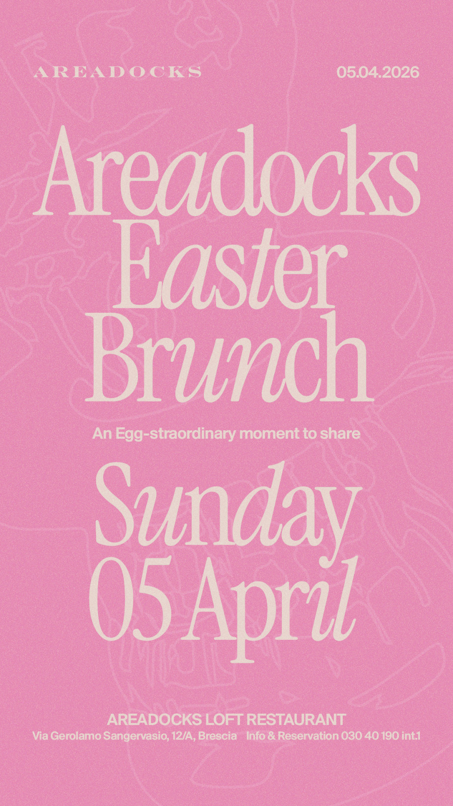 BRUNCH DI PASQUA